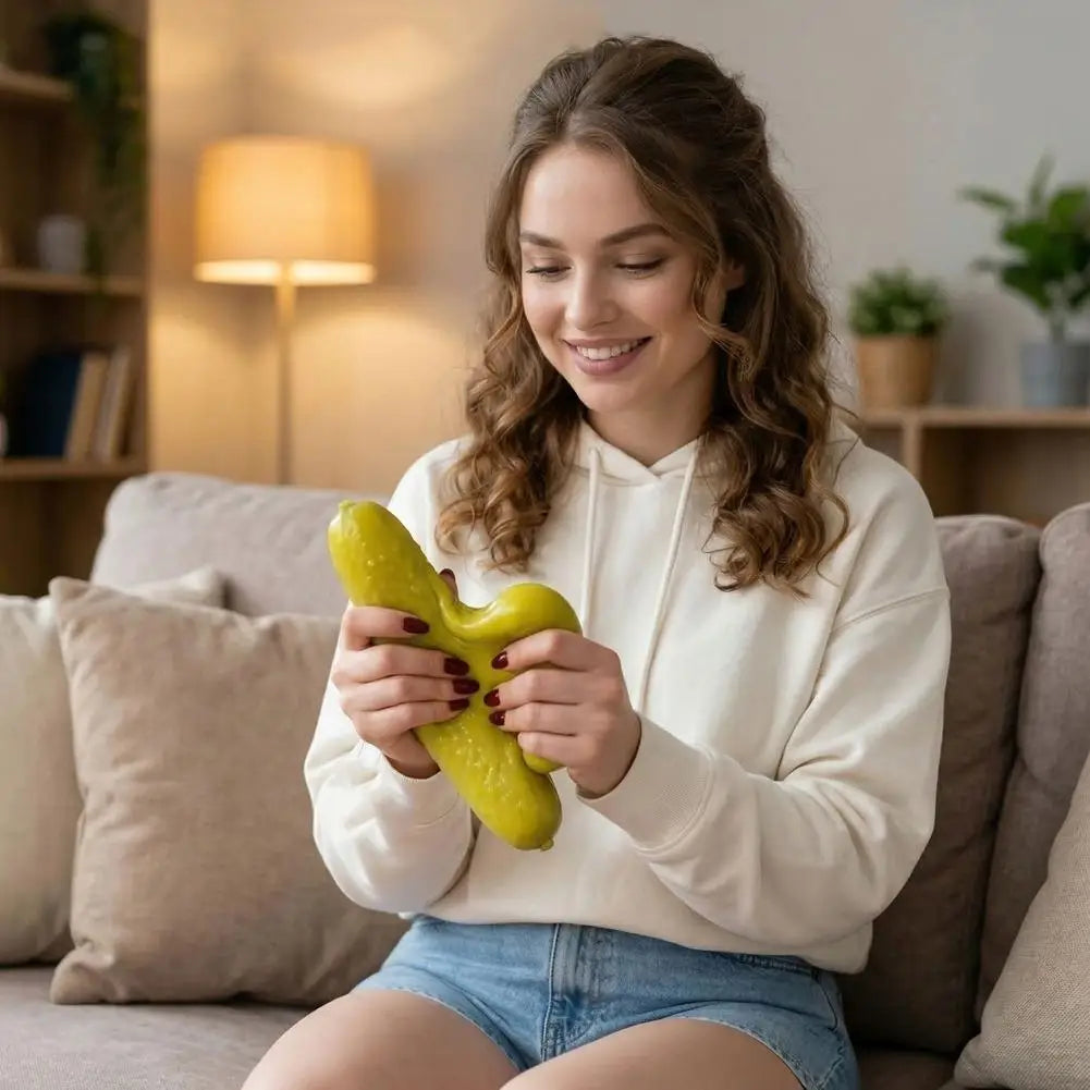 Pickle Squish – Slow Rise in einer Alltagsszene