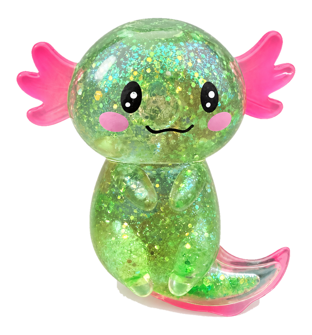 Glibber-Axolotl Squish – Grün