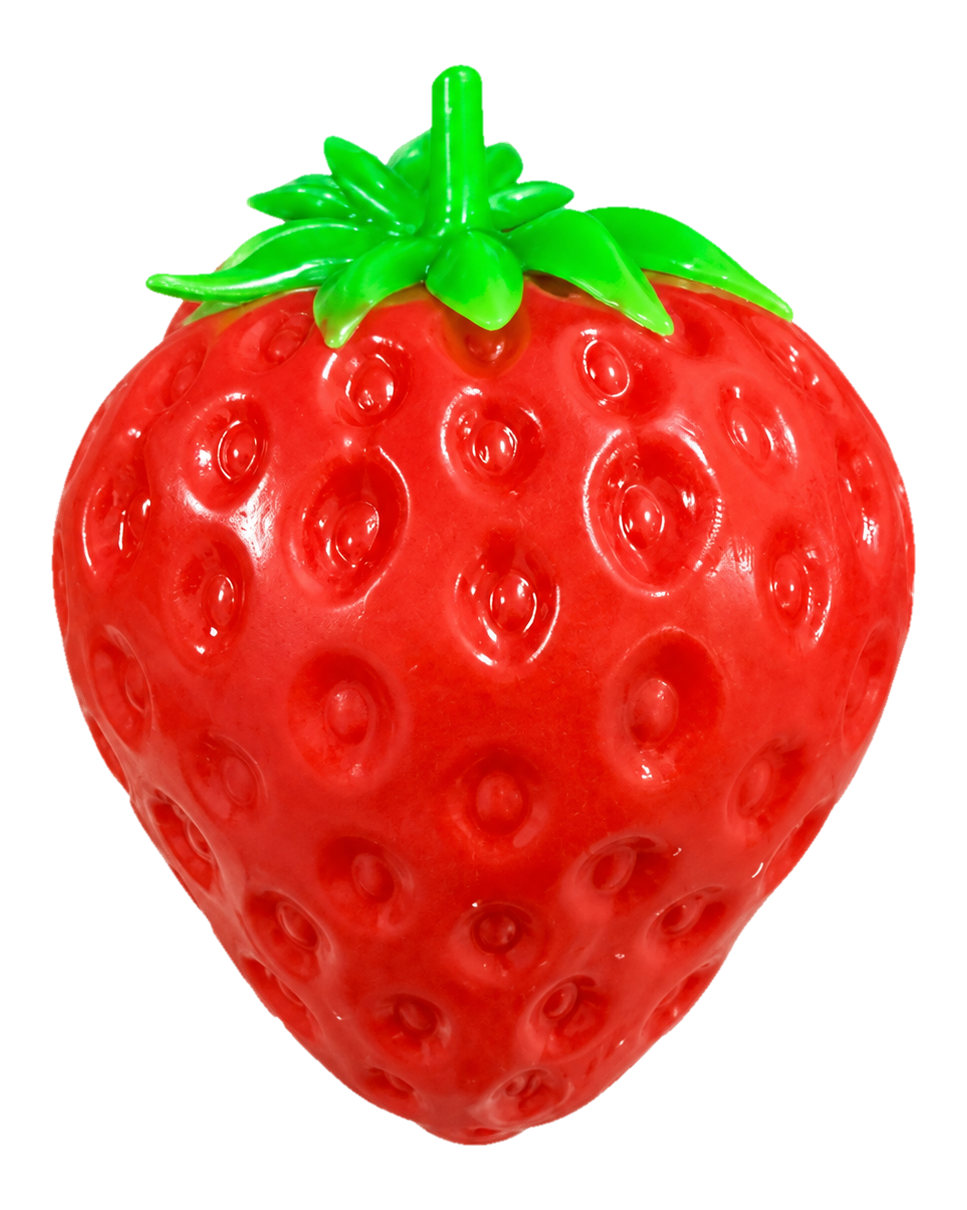 Stachelfrucht Squish – Crunchy Look – Rot · Erdbeere