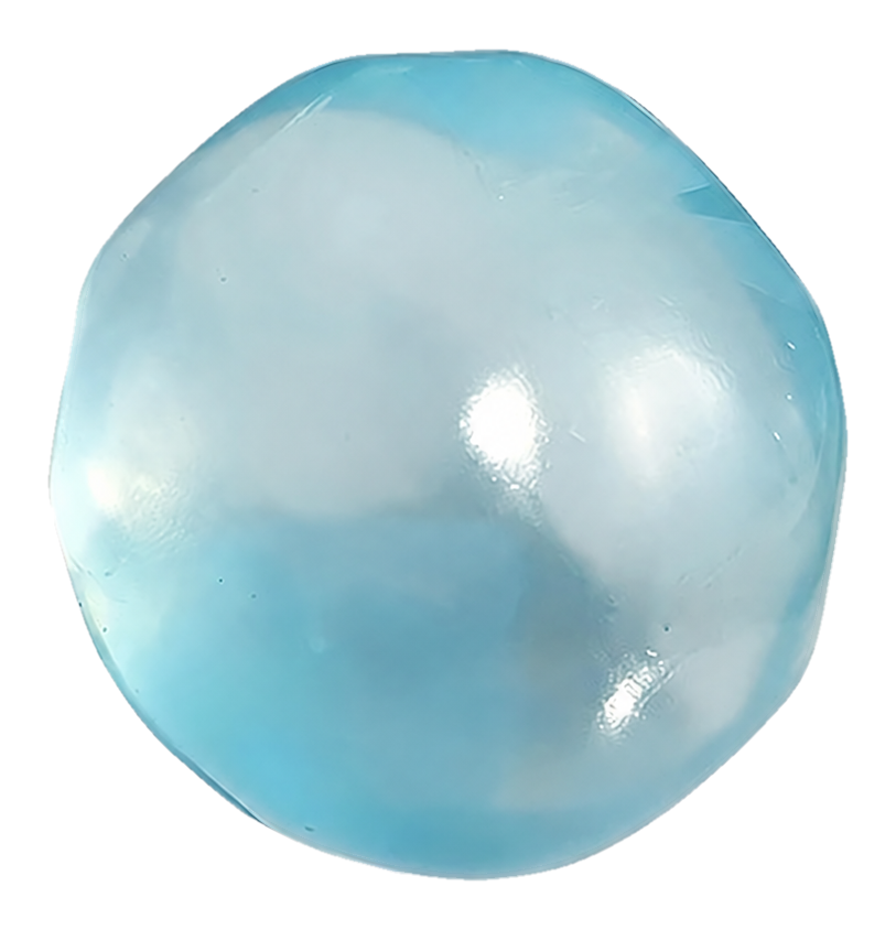 Kokosnuss Squeeze Ball – Blau